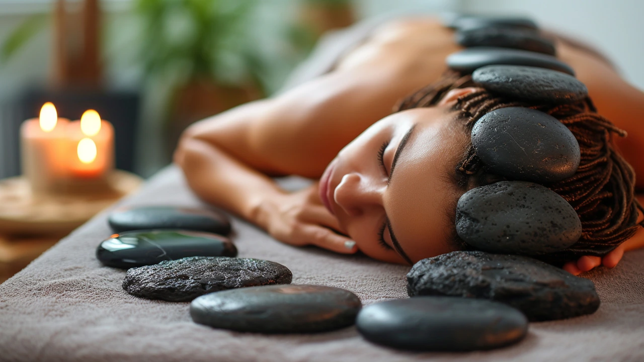 Zažijte relaxaci na nové úrovni s masáží lávovými kameny